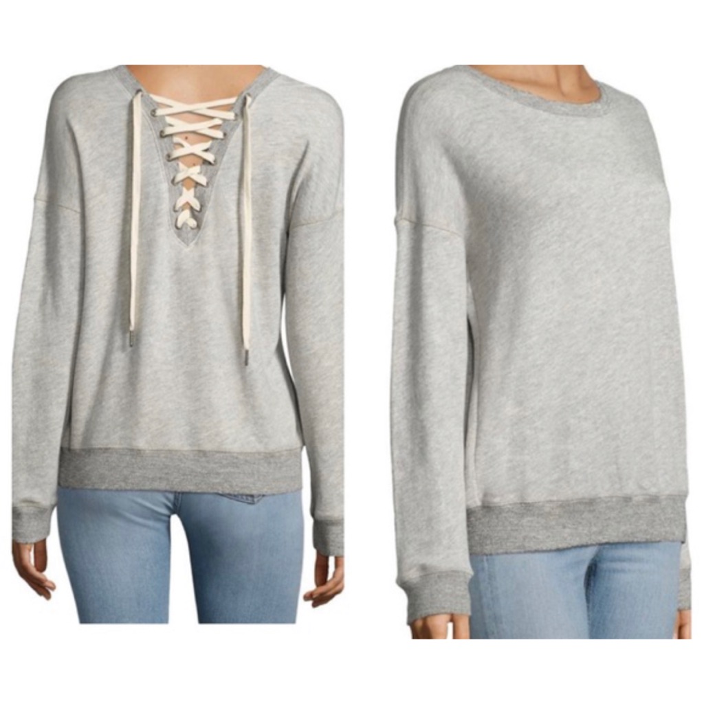 N:Philanthropy Kali Lace Back Sweatshirt